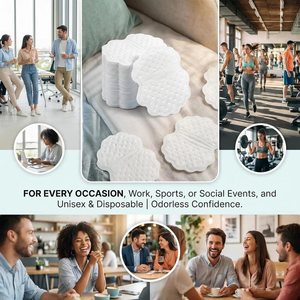 Underarm Sweat Absorbent Pads